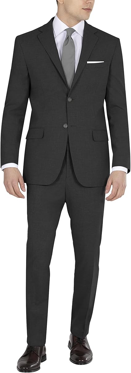 DKNY Men's Modern Fit High Performance Suit Separates